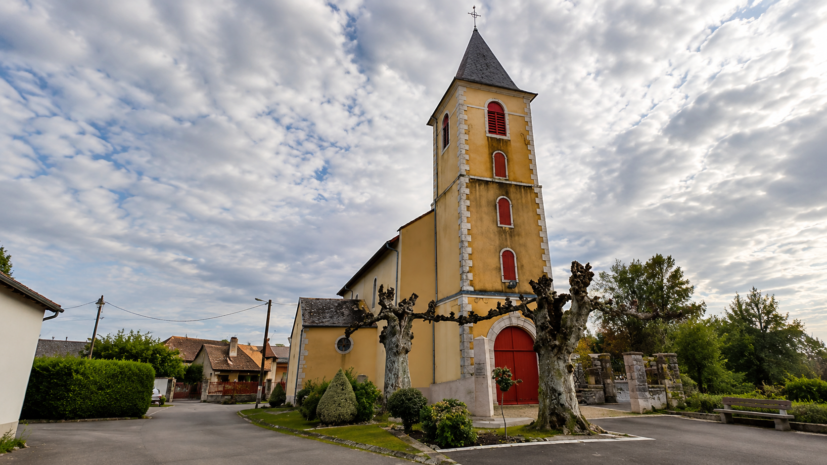 Vue de la paroisse