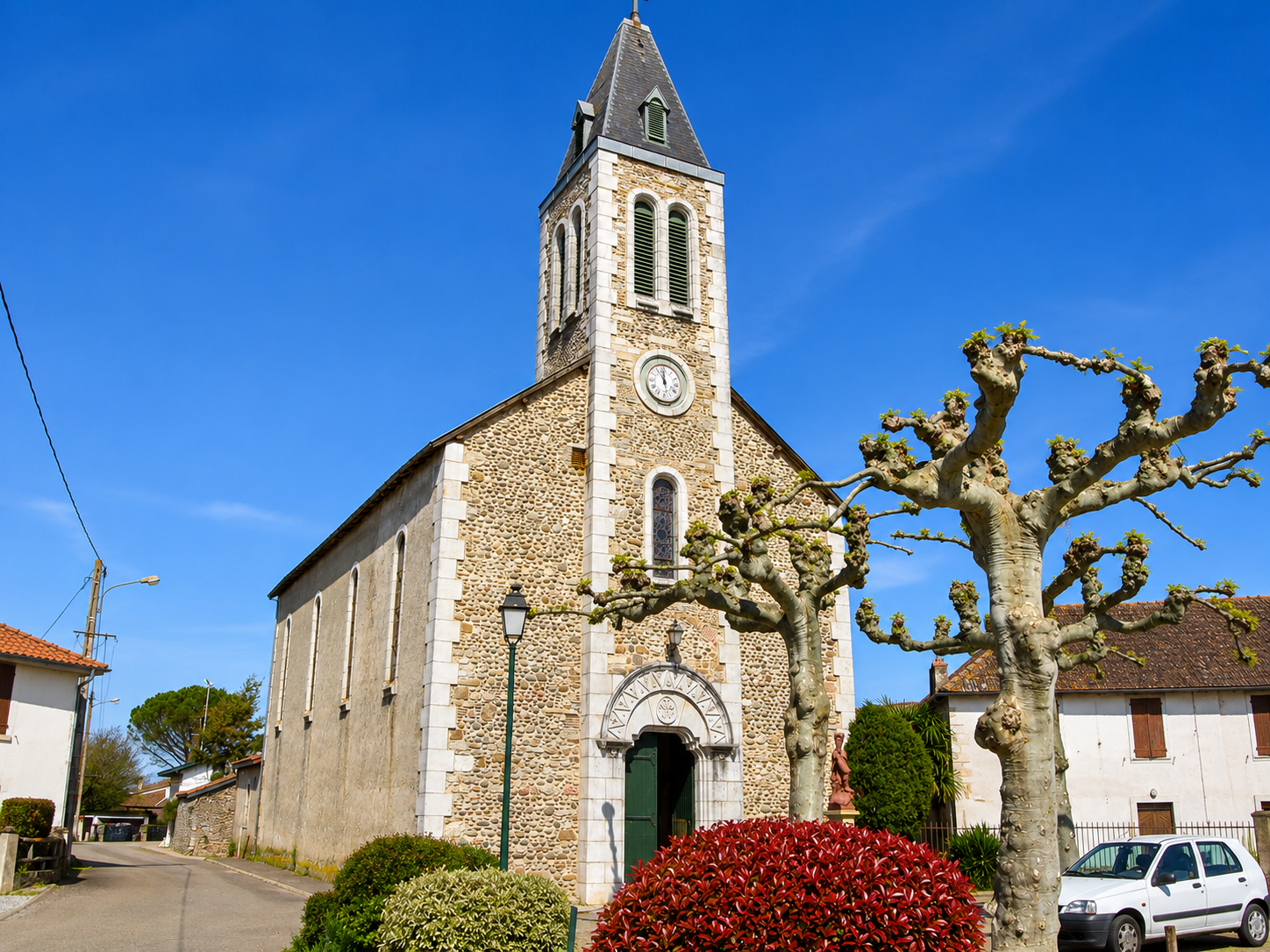 Vue de la paroisse