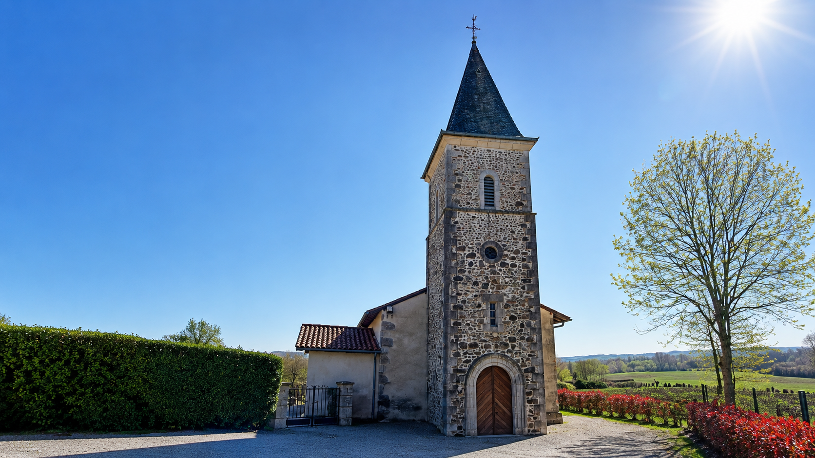 Vue de la paroisse