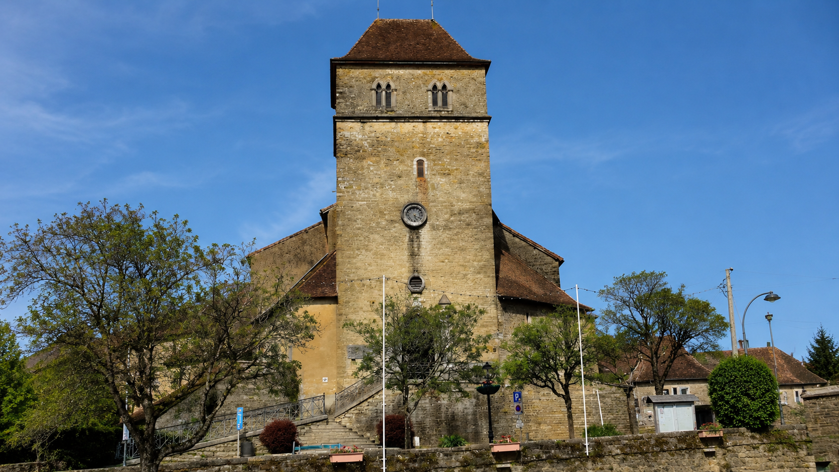 Vue de la paroisse
