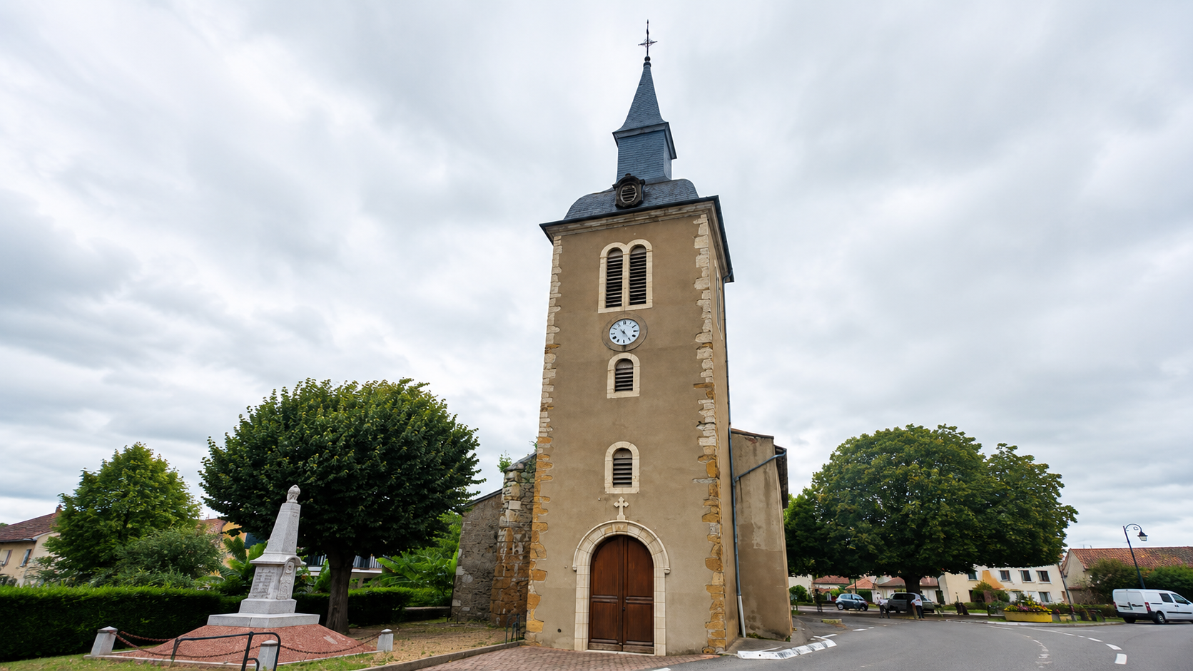 Vue de la paroisse
