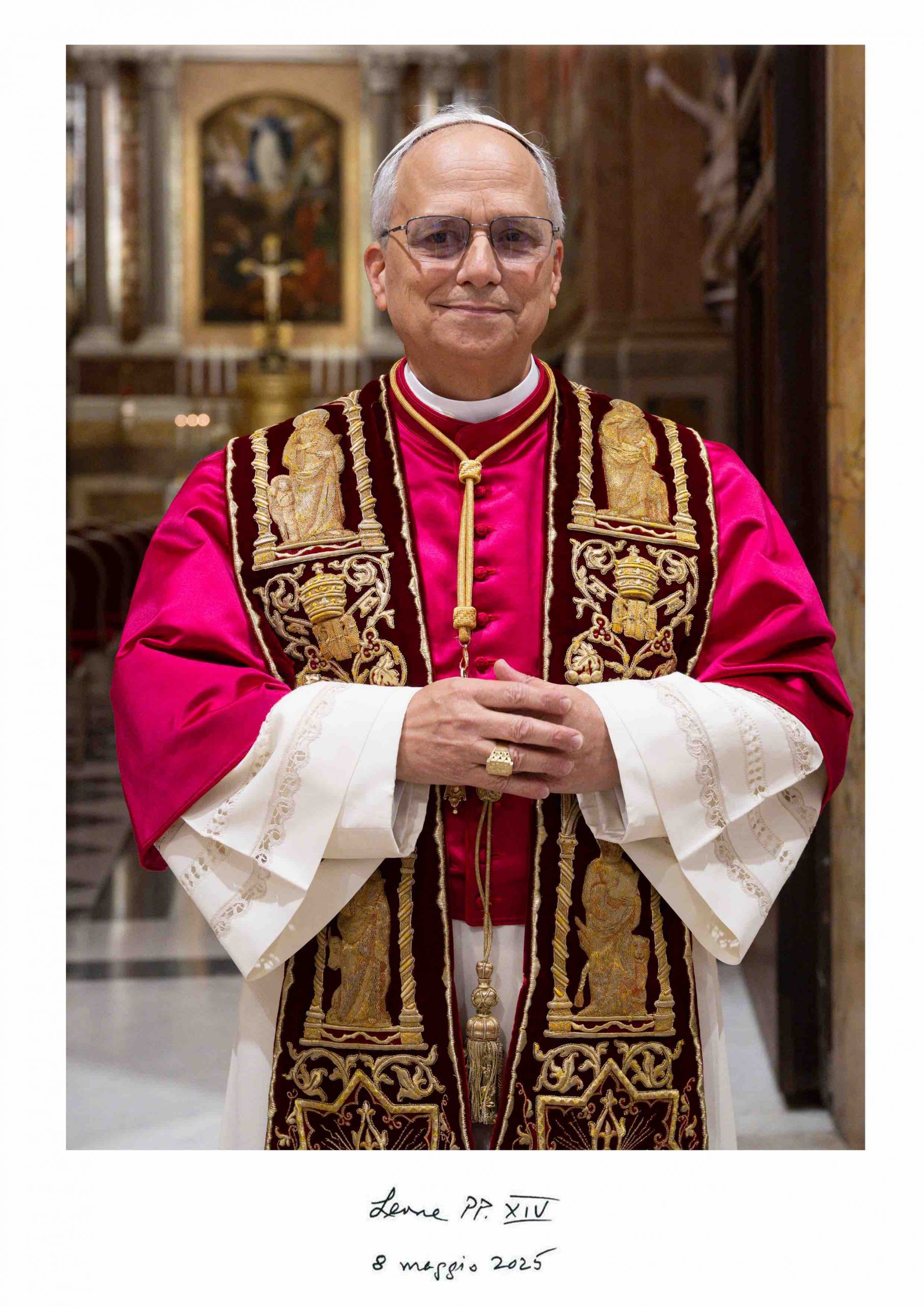 Portrait du Pape Léon XIV